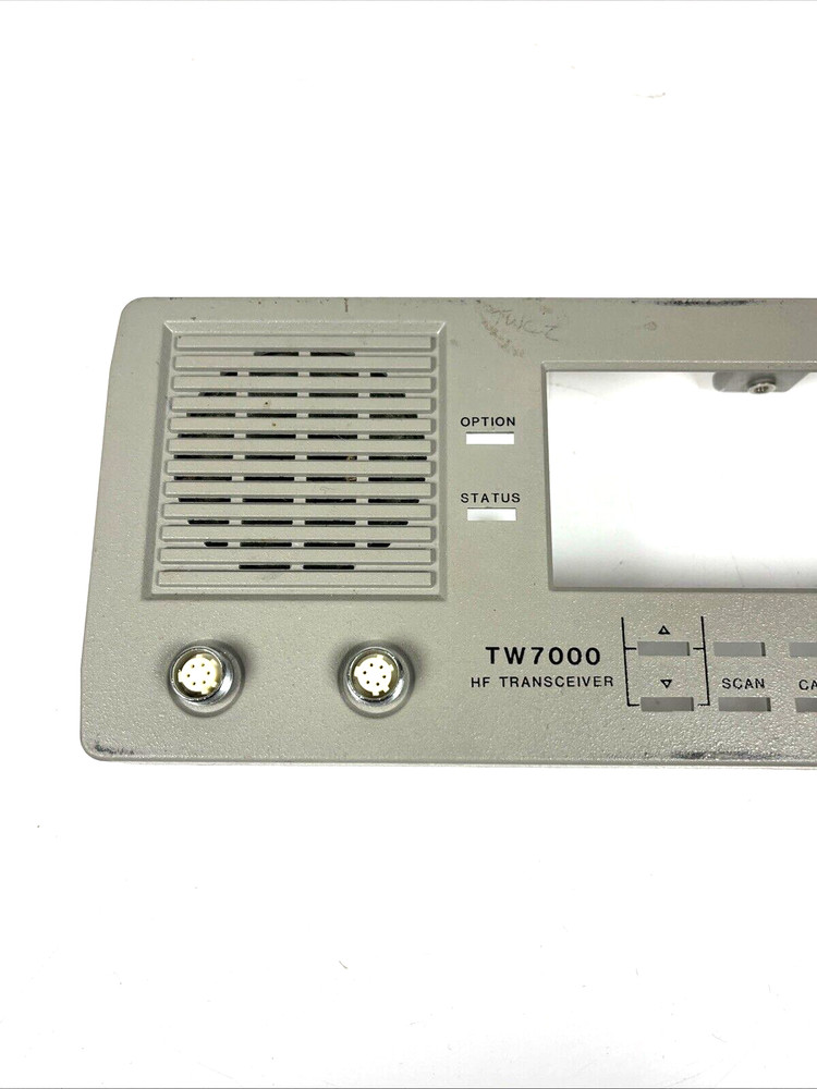 Datron TW7000 Transworld Communication Transceiver HF TRANSCEIVER face Plate