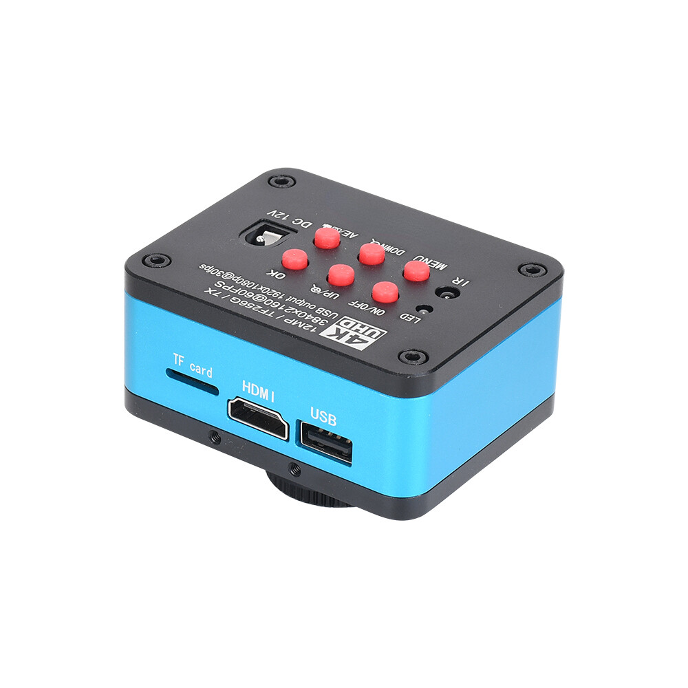 4K Digital Microscope with 2.8-12mm IRIS Focus Lens USB HDMI Microscope Camera