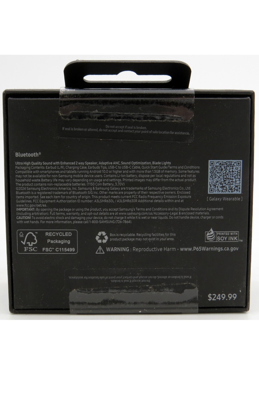 Samsung Galaxy Buds 3 Pro AI Wireless Active Noise Cancelling Earbuds - Silver