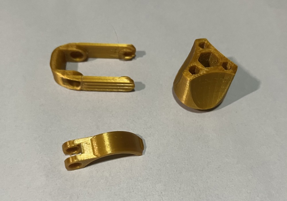 3D Printed Back Cap, Pops Cover for Planet Eclipse Emek / Etha 2 Gold