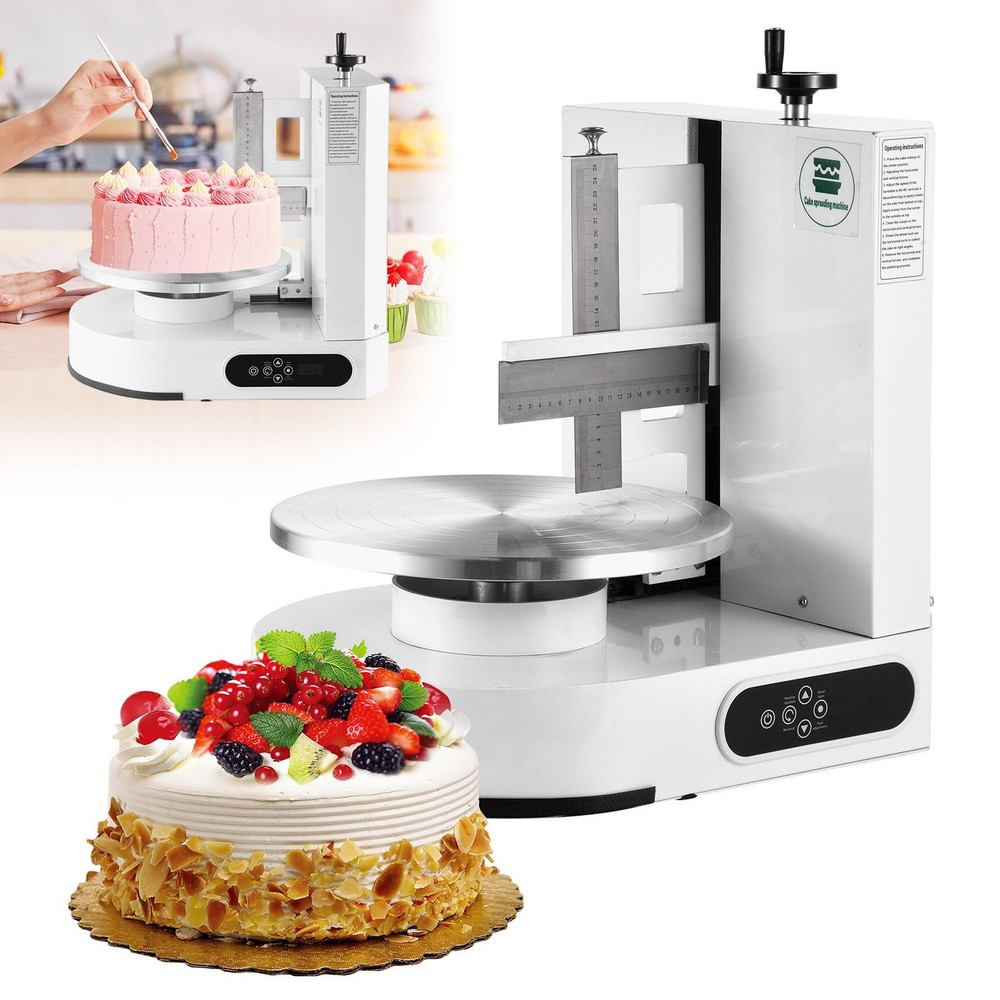 110V Cake Cream Spreading Coating Smearing Machine Automatic Cake Wiping Machine