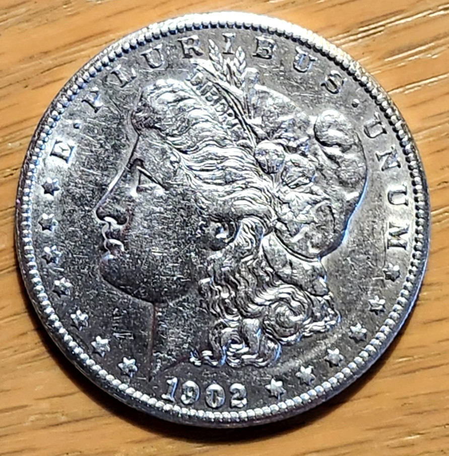 1902 S  MORGAN 90% SILVER