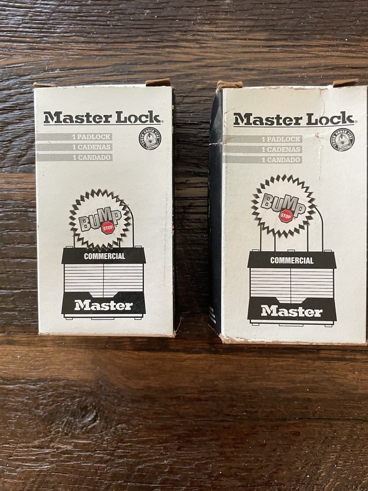 Two Master Padlocks NOS Keyed Alike