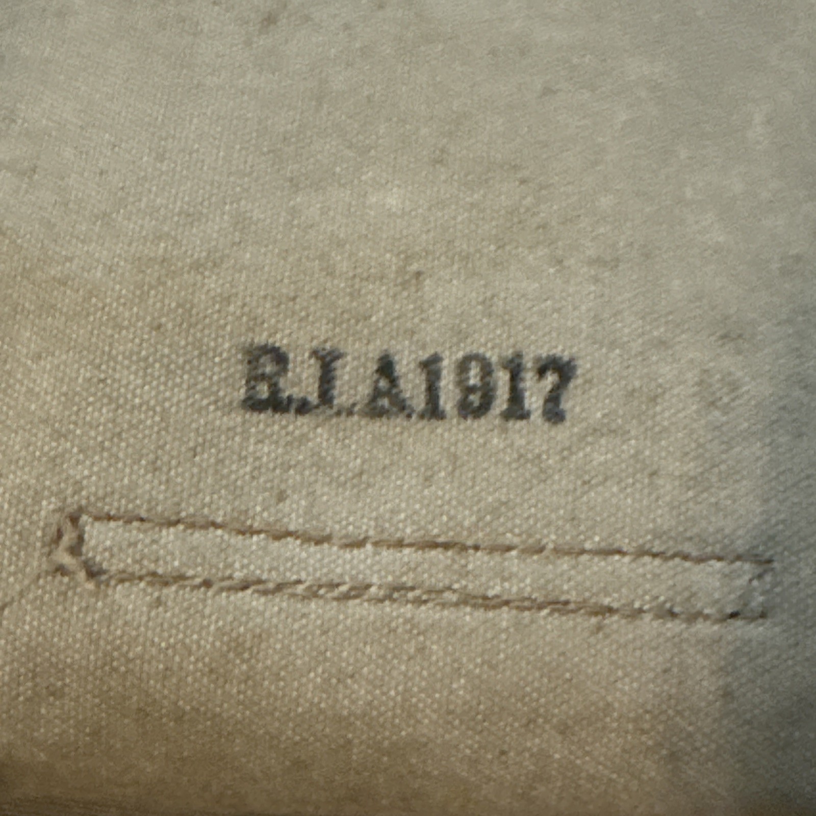 WWI U.S. Army Infantry Haversack Backpack 1917 Original RIA1917