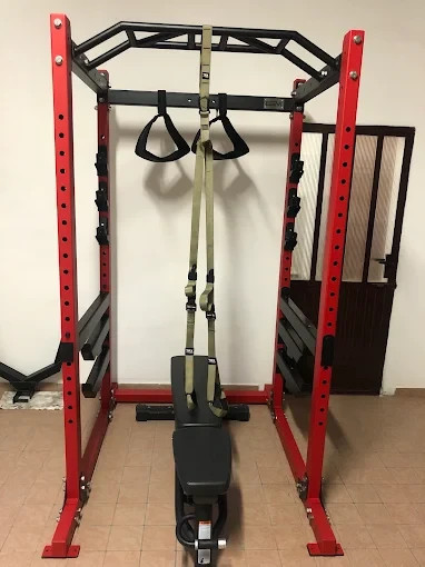 SQUAT RACK PROFESSIONAL GYM PULL UP BAR