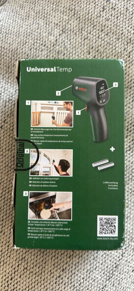 Bosch Universal Temp (Laser temperature measuring device)