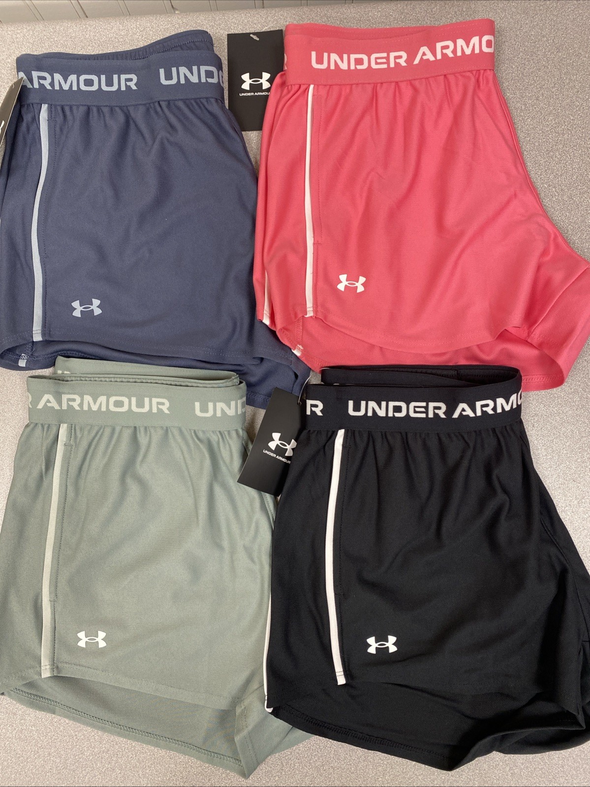 UNDER ARMOUR Women's Tech Play Up Shorts Assorted Colors & Sizes NWT