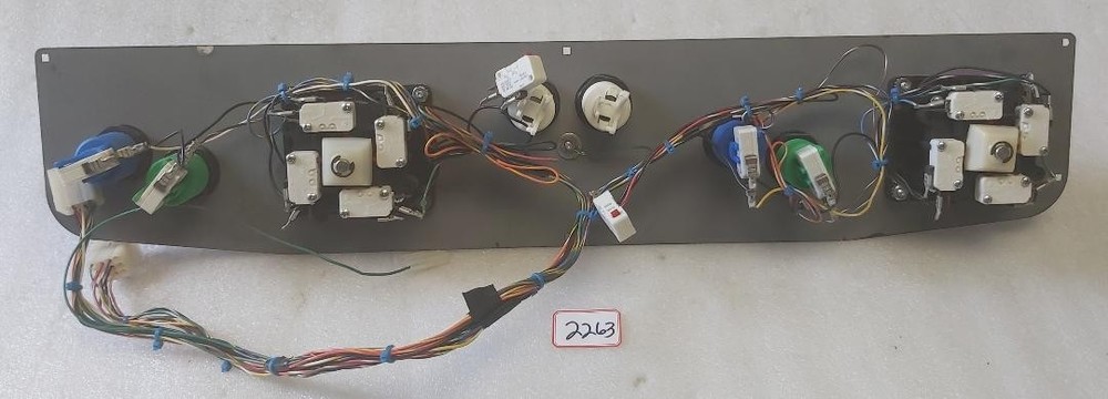 SEGA VIRTUA TENNIS Arcade Game CONTROL PANEL Assembly (2263)