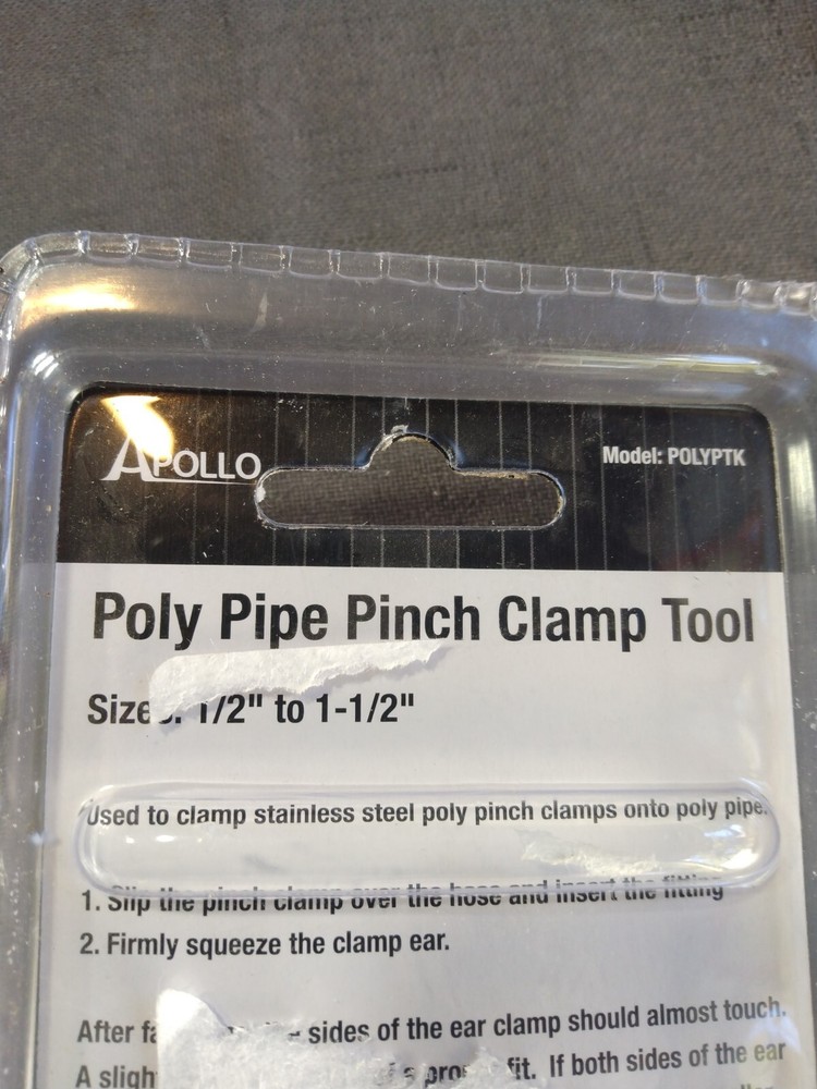 Apollo Stainless Steel Crimp Clamp Tool