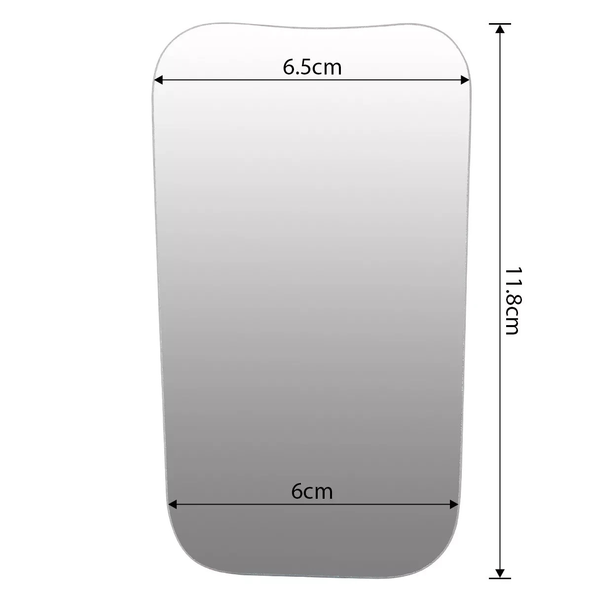 5/ Dental Orthodontic Mirror Photography Double-Sided Mirrors Glass Reflectors