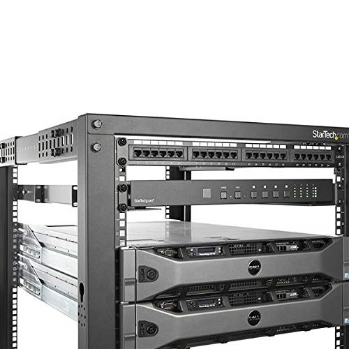 StarTech 1U Adjustable Mounting Depth Up to 200lbs Server Rack Rails UNIRAILS1UB