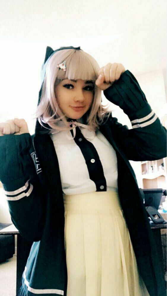 DanganRonpa Chiaki Nanami Halloween Cosplay Costume Uniform Fancy Dress