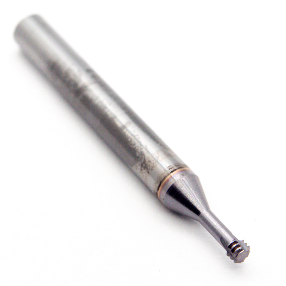 Vargus 80240 Carbide Helical Flute Thread Mill #8-36 3FL TiCN 36TPI