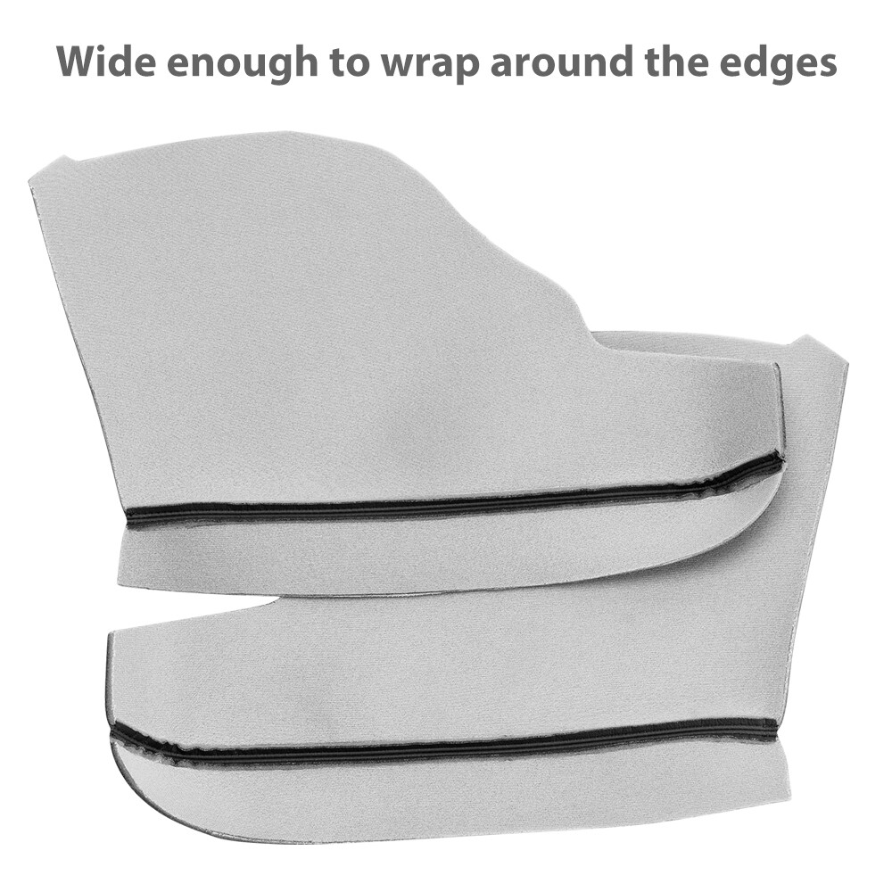 Pair Fits 2011-2016 2017 Honda Odyssey Door Panels Armrest Vinyl Cover Trim Gray