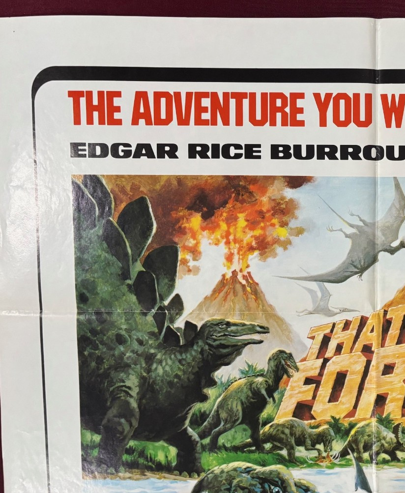 LAND THAT TIME FORGOT POSTER 1975 DOUG MCCLURE