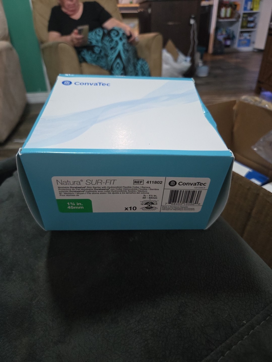 3 Boxes 10ct Ea ConvaTec 411802 Natura Sur-Fit Moldable Skin Barrier No exp date
