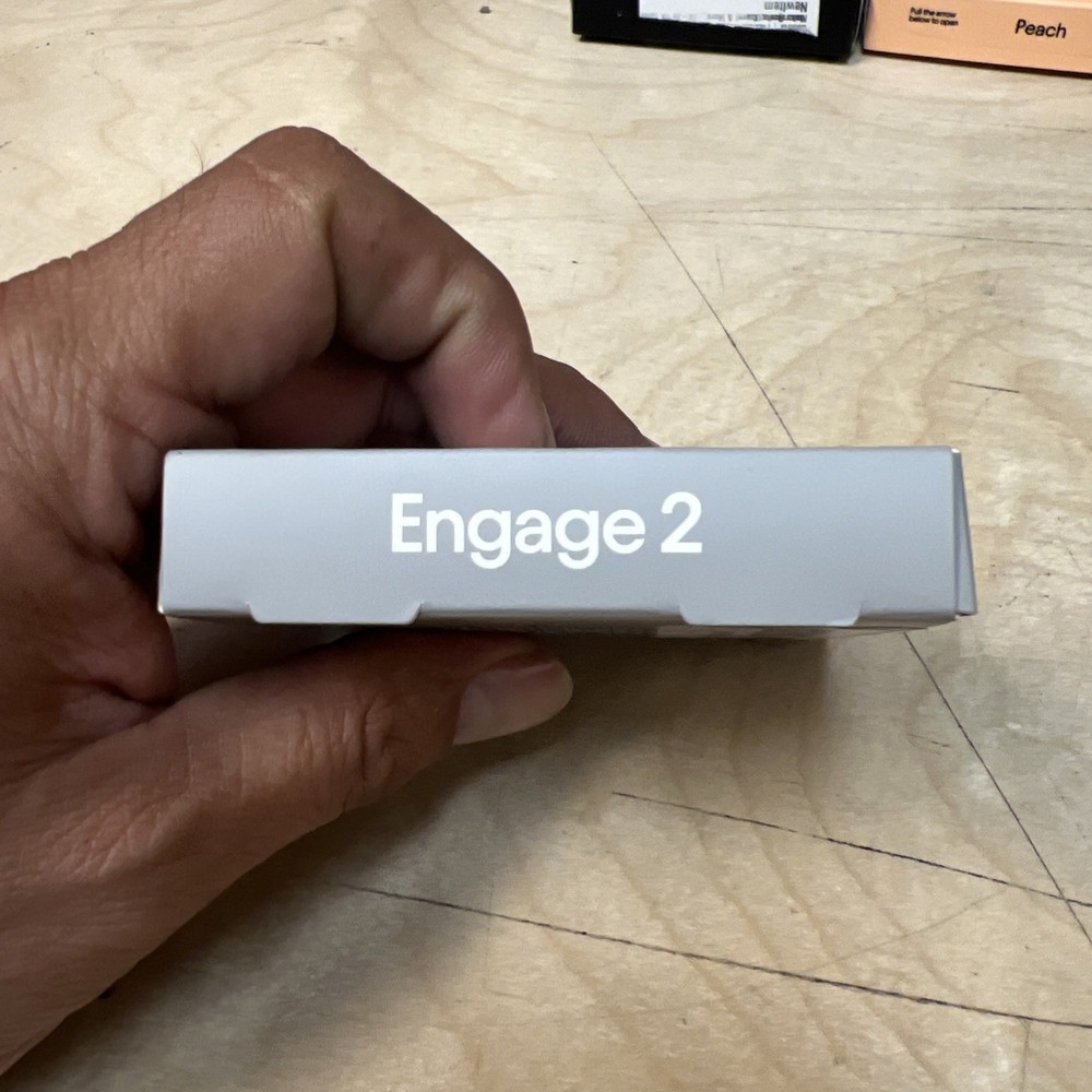 Loop - Engage 2 - Clear - Earplugs - Everyday Noise Reduction - New