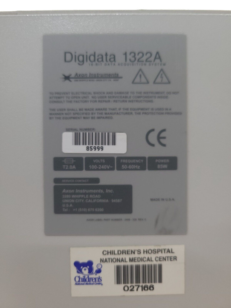 Axon Instruments Digidata 1322A Data Acquisition System