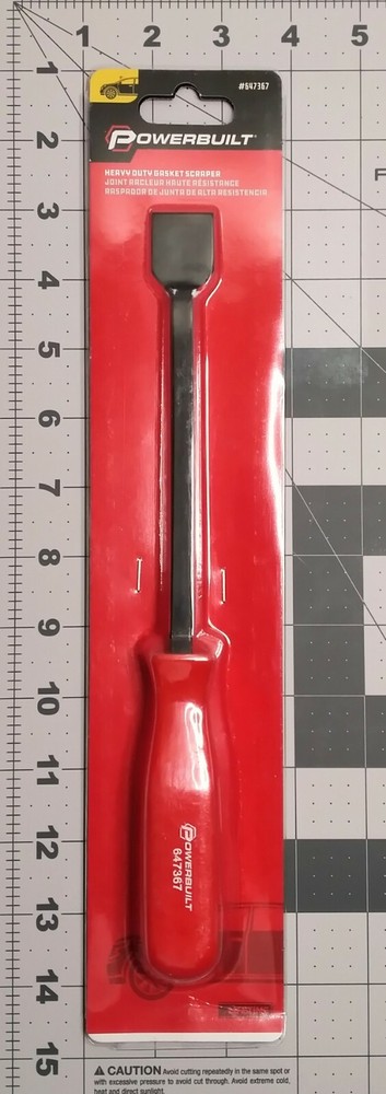 Powerbuilt Heavy Duty Carbon Gasket Scraper