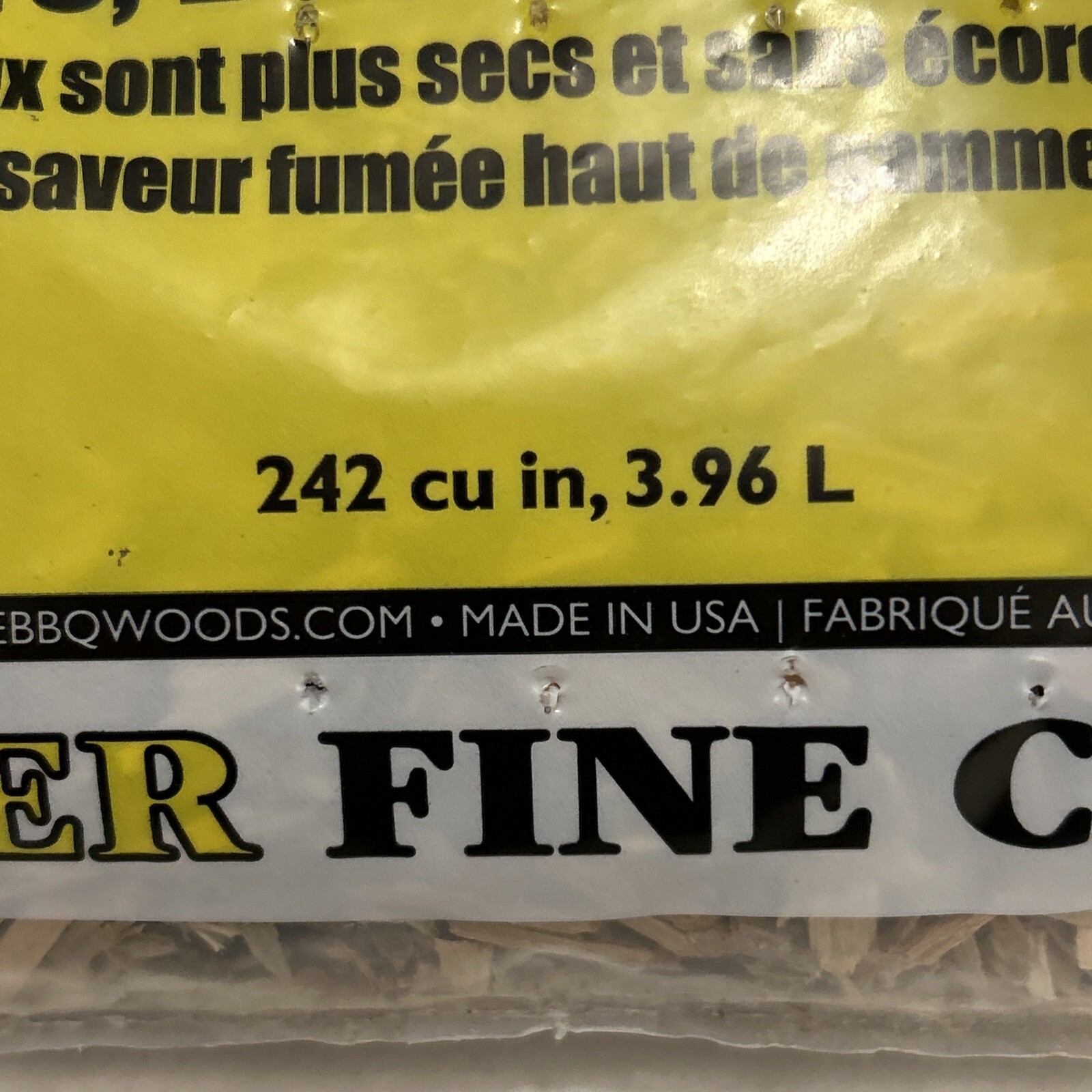 Smokehouse Products ALDER All Natural Hardwoods Smoking Chips 242 Cu In.