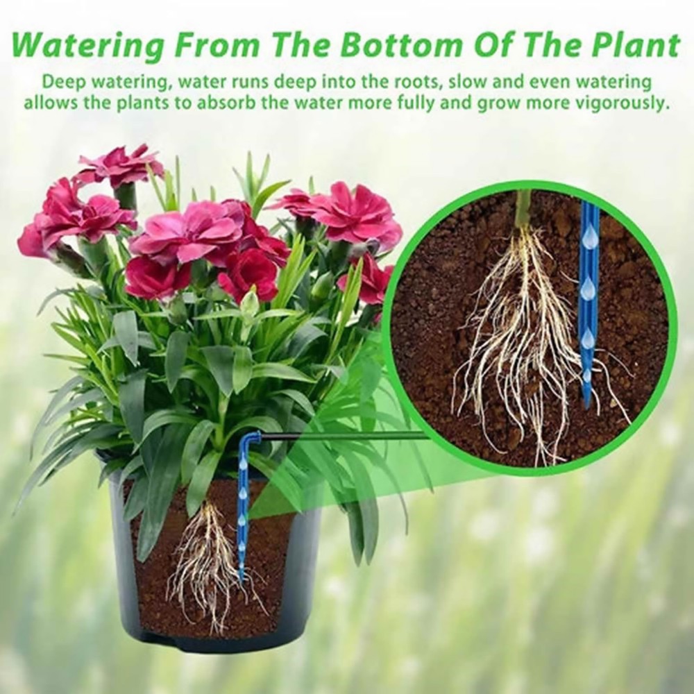 Auto Watering Device for Pots with Interval Timer 1-9 Days and Duration Setting