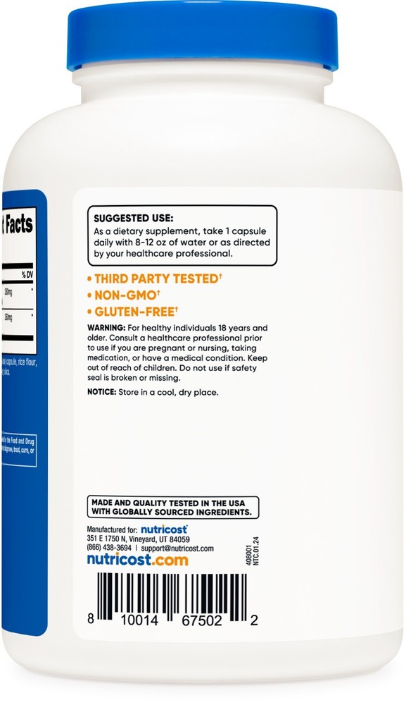 Nutricost Echinacea & Goldenseal Root 500mg