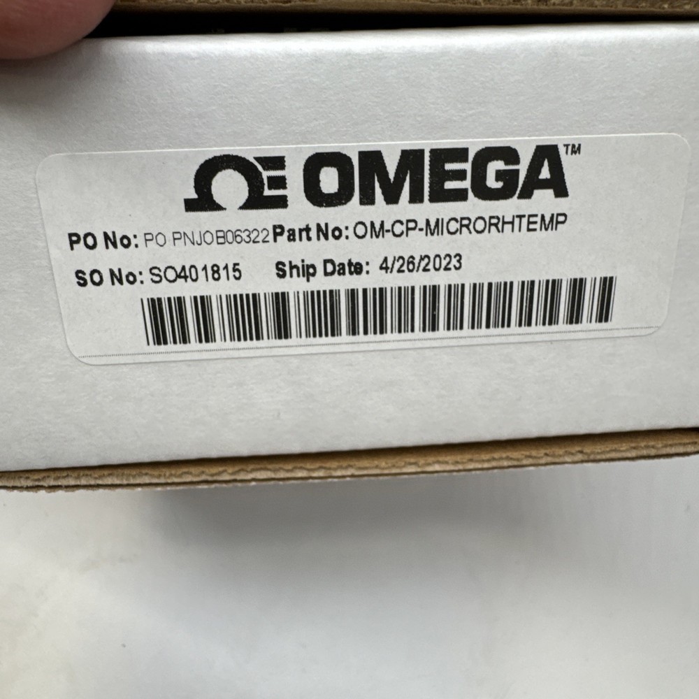 Omega Miniature Submersible Temperature Data Logger