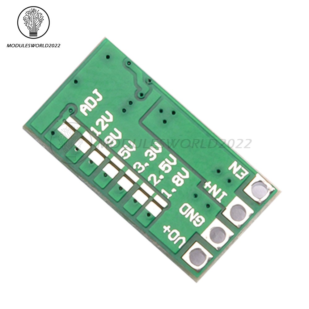 5PCS Mini Buck Converter DC-DC 12-24V To 5V 3A Adjustable Step Down Power Module
