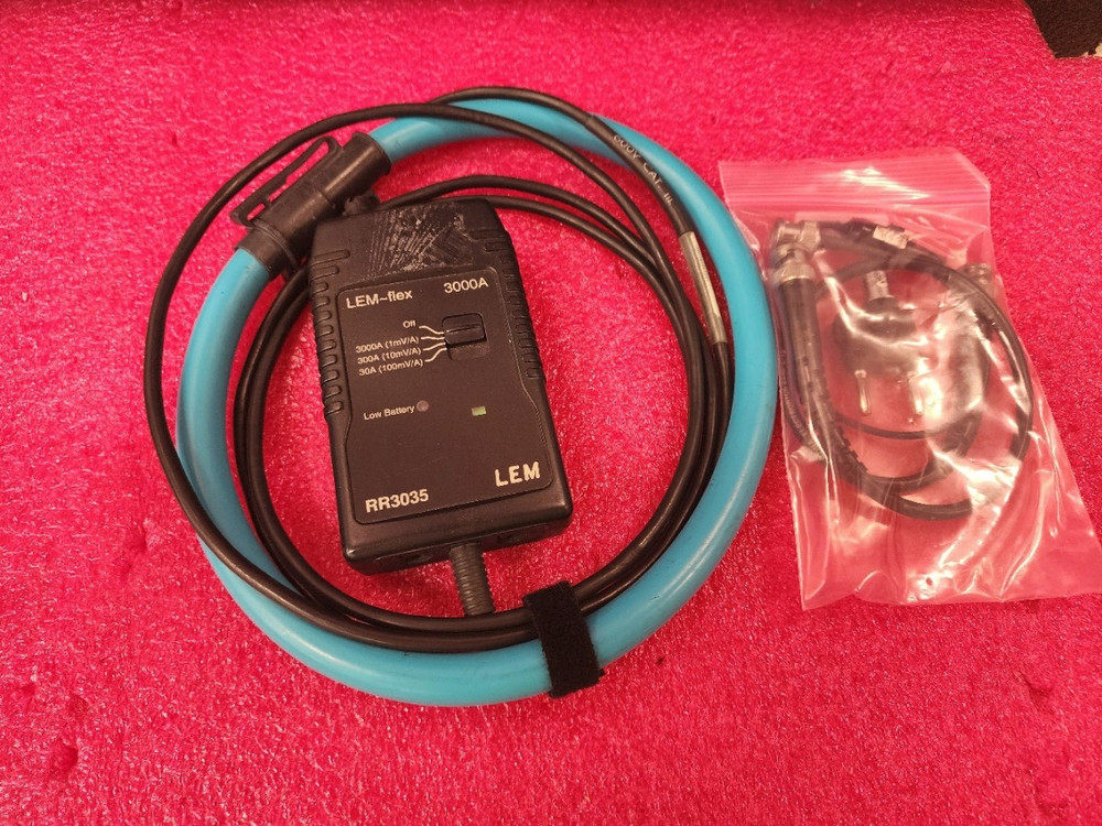 Dranetz/LEM  RR3035A Lem-Flex 3000A Current Clamp Unit #18
