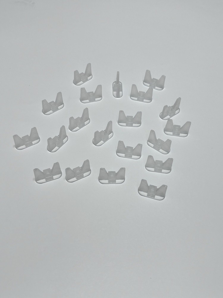Zmc Plastic End Cap For T-type Bottom Rail 20pc