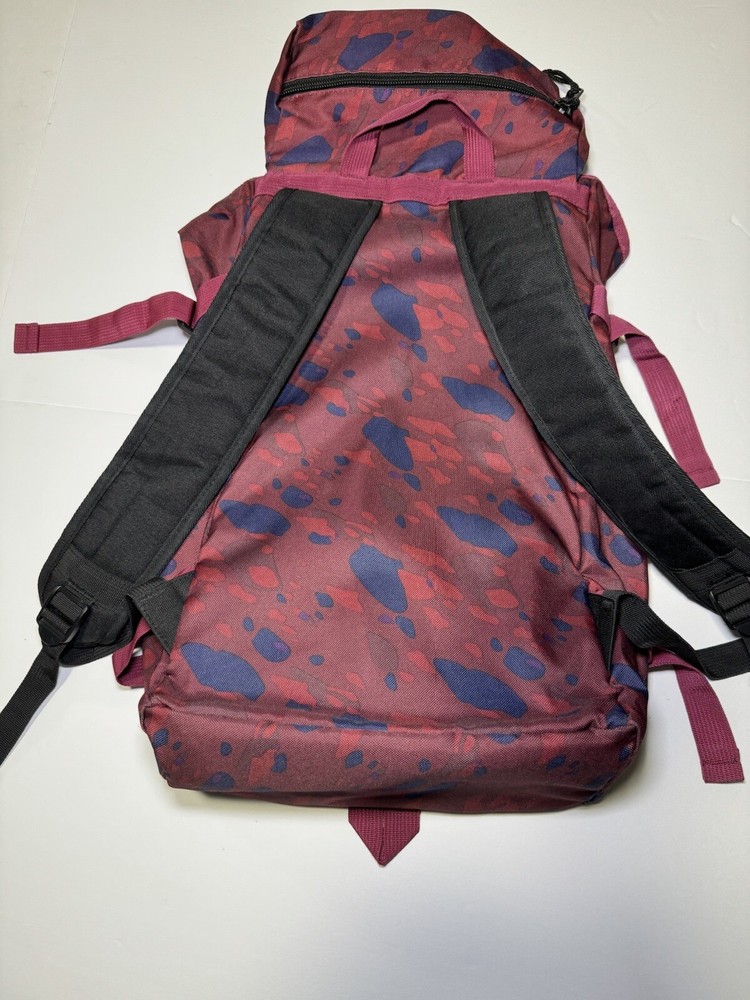 Bklyn Bkc Camo Backpack Purple Maroon Black