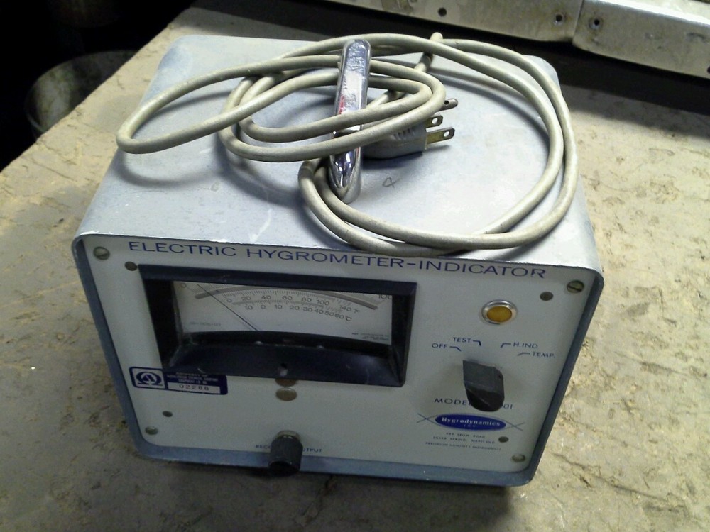 Hygrodynamics Model 15-3001 Hygrometer-Indicator