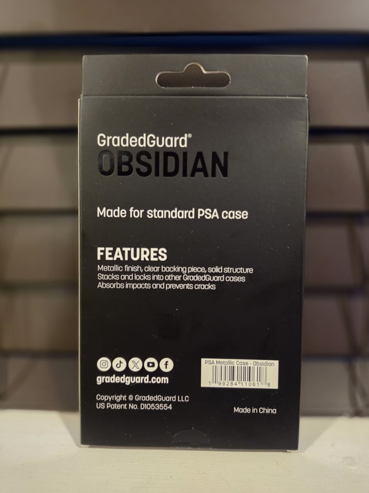 GradedGuard PSA Graded Card Case Guard Protector OBSIDIAN Limited Edition