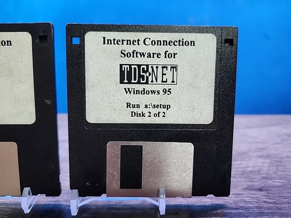 TDS-NET Internet Connection Software Windows 95 Floppy Disks