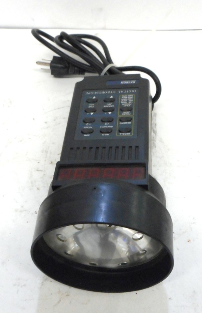 WXTECH, DIGITAL STROBOSCOPE, 461840, 110 V, NO HANDLE