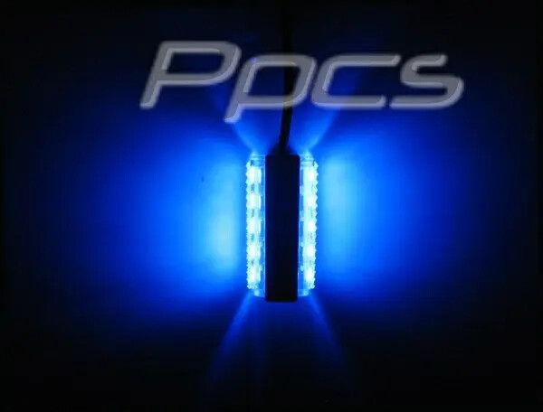 LamptronDualPuk - 10 LED Spread Lighting Module - Sleeved - Blue