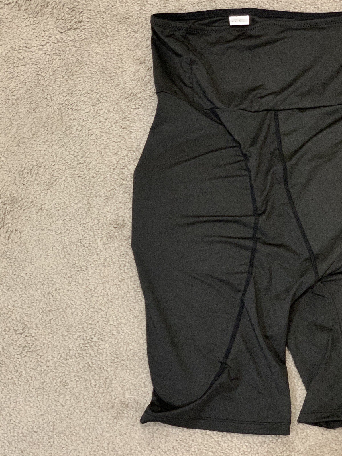 Compression Padded Sliding Shorts Men's Sz Large Baseball Removable Pads Black