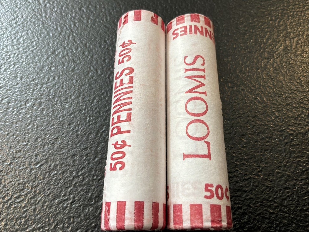 2025 Penny Rolls - Uncirculated Two Roll Set - P and D