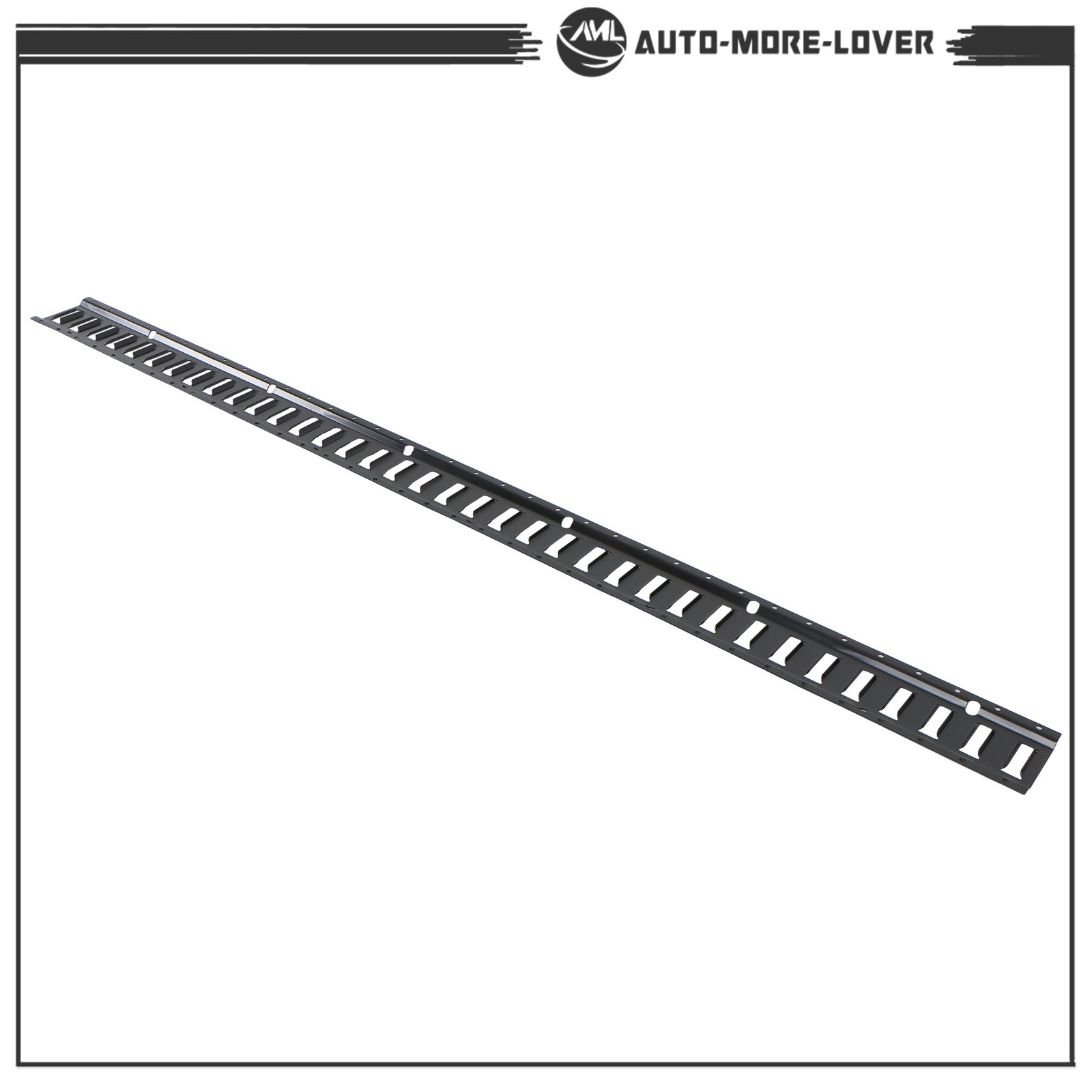 6 Feet Long E Track Tie-Down Rails BLK Finish 8 Pack For Cargo Management System