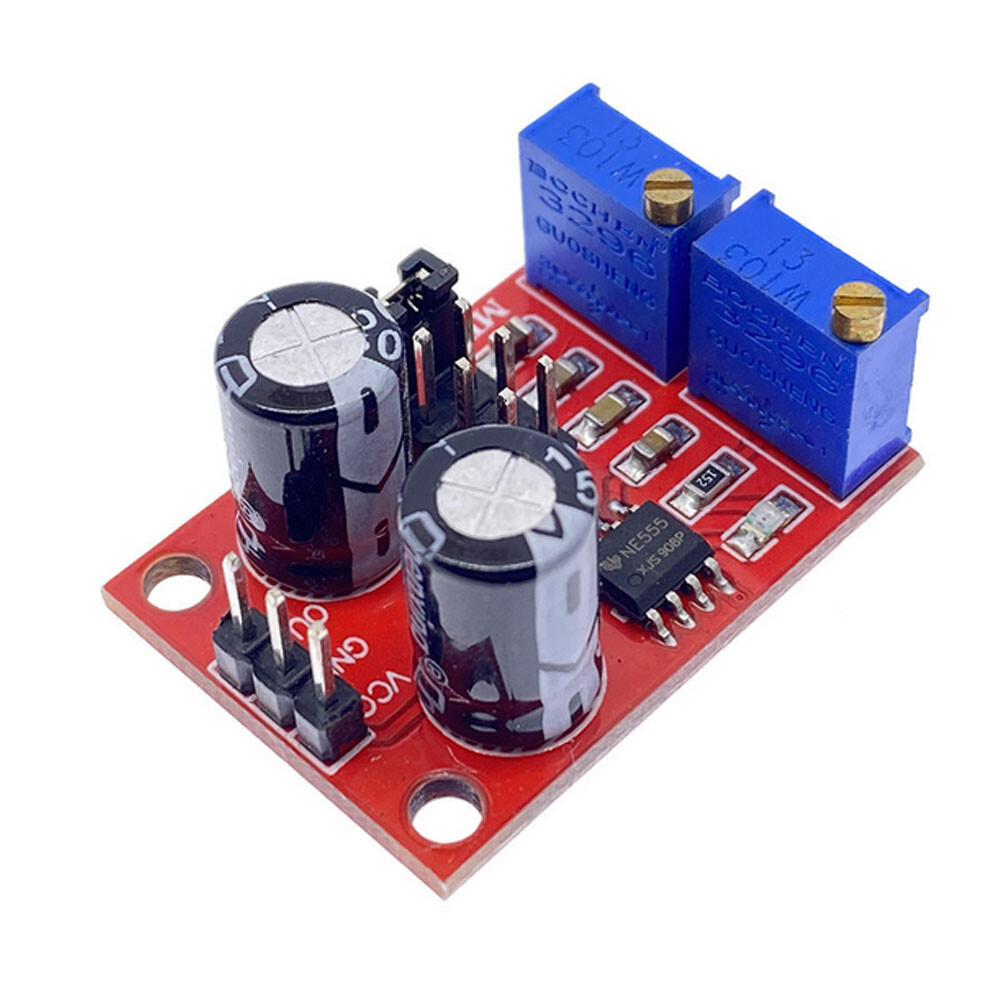 4Pcs NE555 Duty Cycle Pulse Frequency Adjustable Square Wave Generator Module