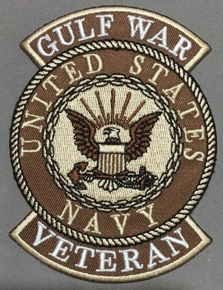 Navy Gulf War Veteran licnsed patch