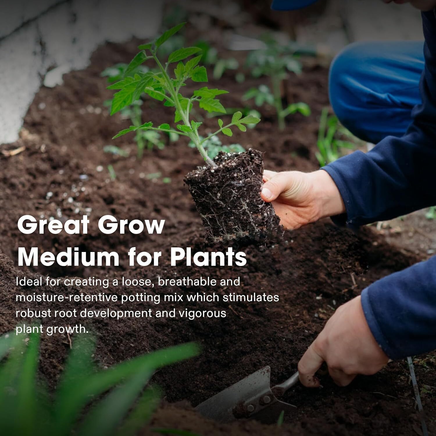 VIVOSUN Coco Coir Brick,100% Natural Organic Compressed Coconut Coir PH Balance