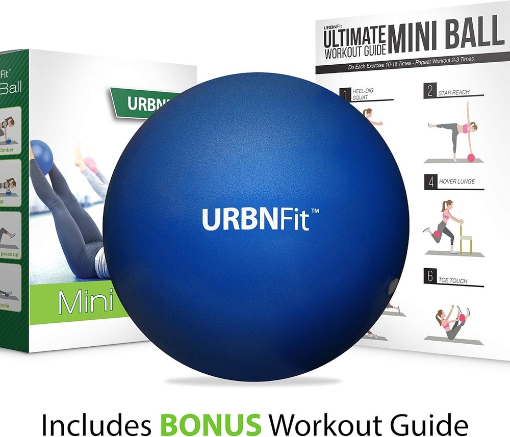 URBNFit Mini Exercise Ball 9" Pilates Yoga