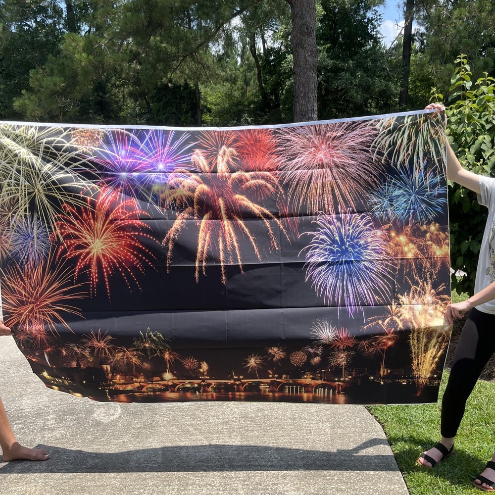 Fireworks Backdrop 5x7