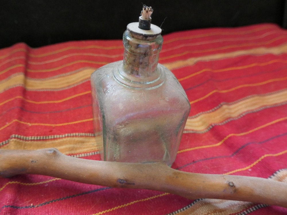 Vietnamese Smoking Pipe & Lamp ~ 1966 ~
