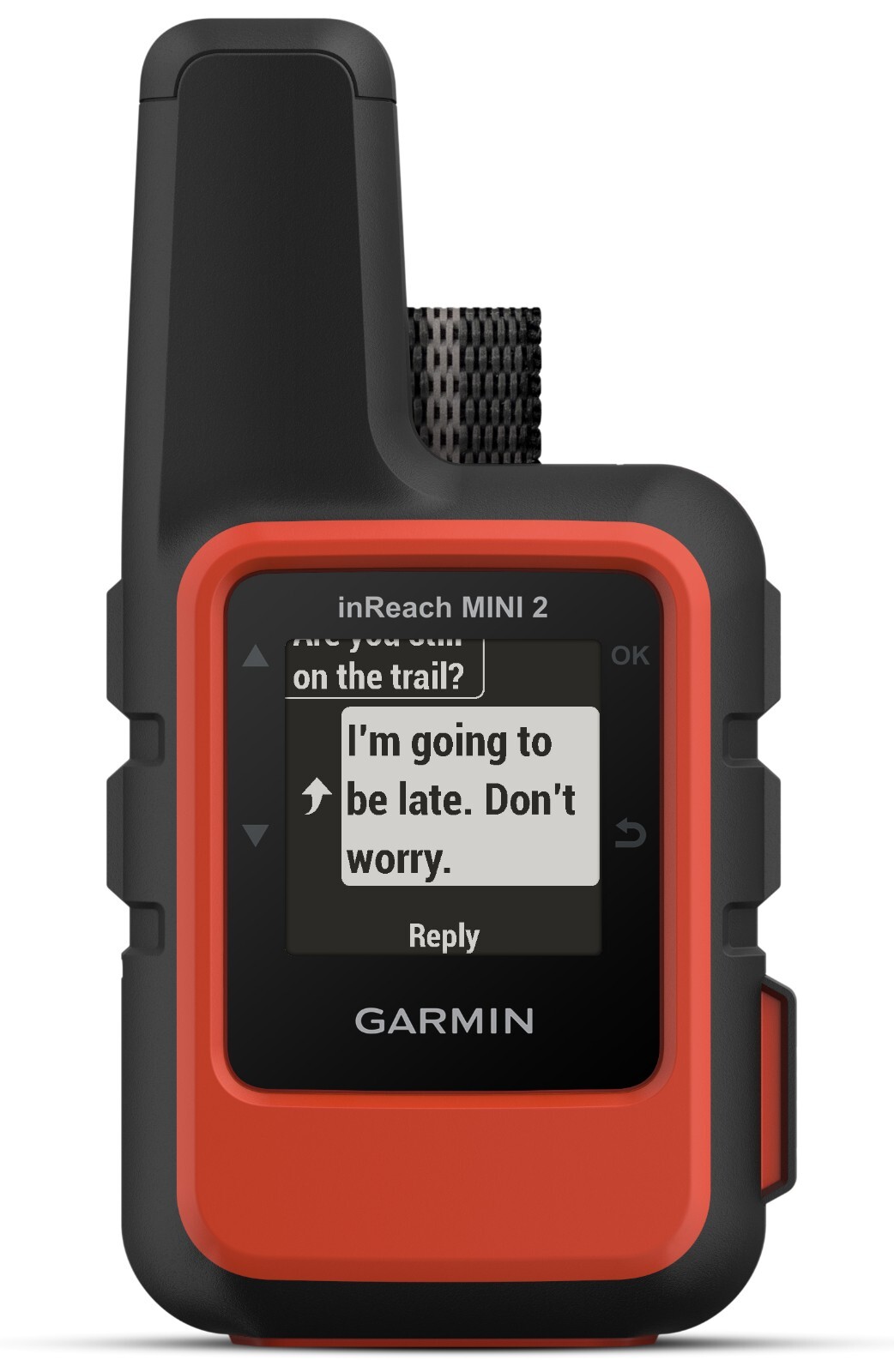 Garmin inReach Mini 2 GPS Satellite Communicator, Flame Red, 2 Day Shipping