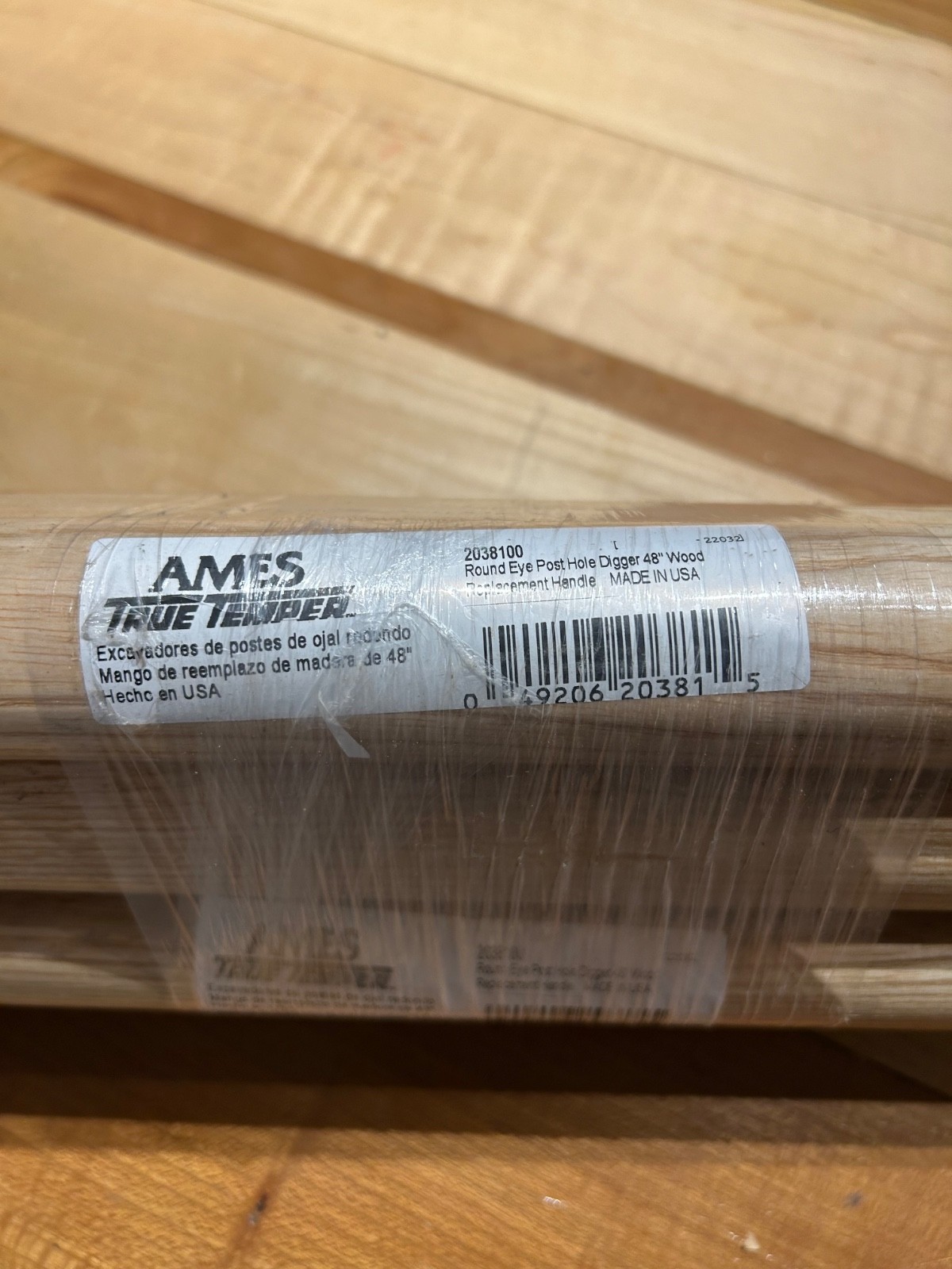 6-pack Round Eye 48” Post Hole Digger Replacement Handle