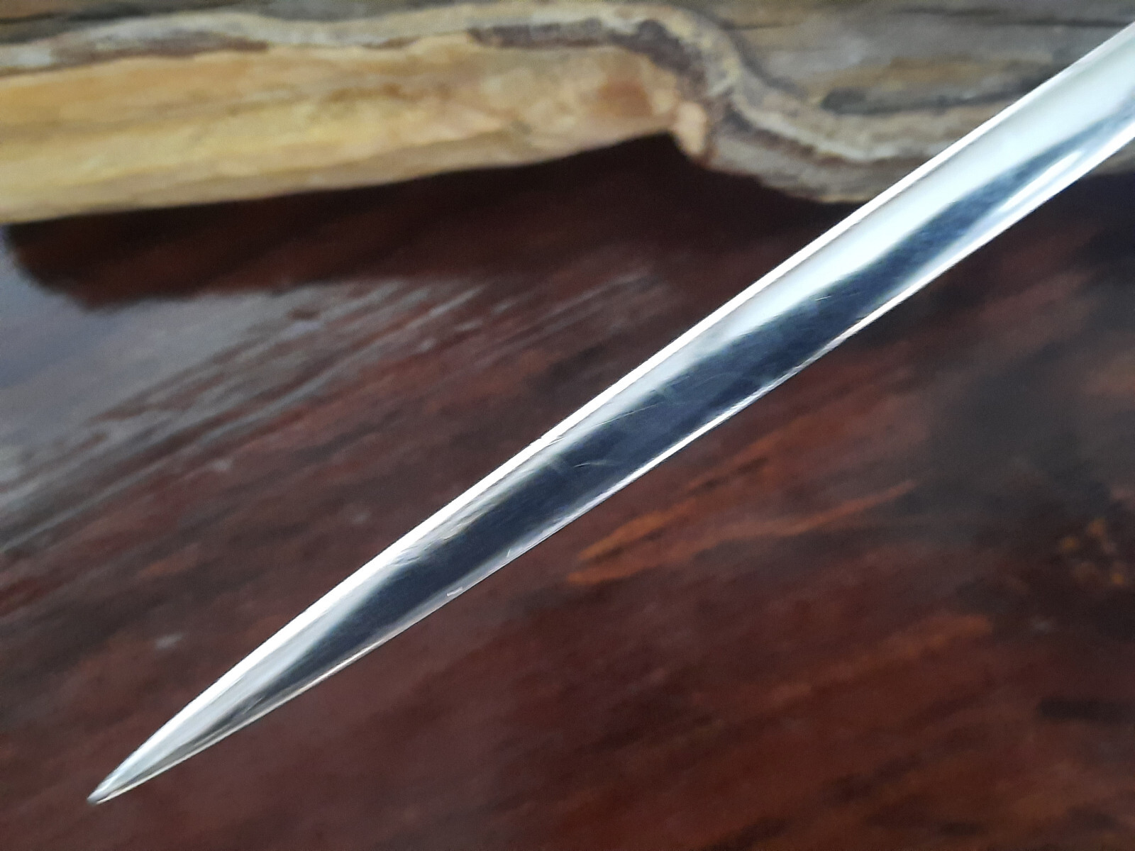 Sterling Silver Durgin Watteau Sword Letter Opener, No monogram