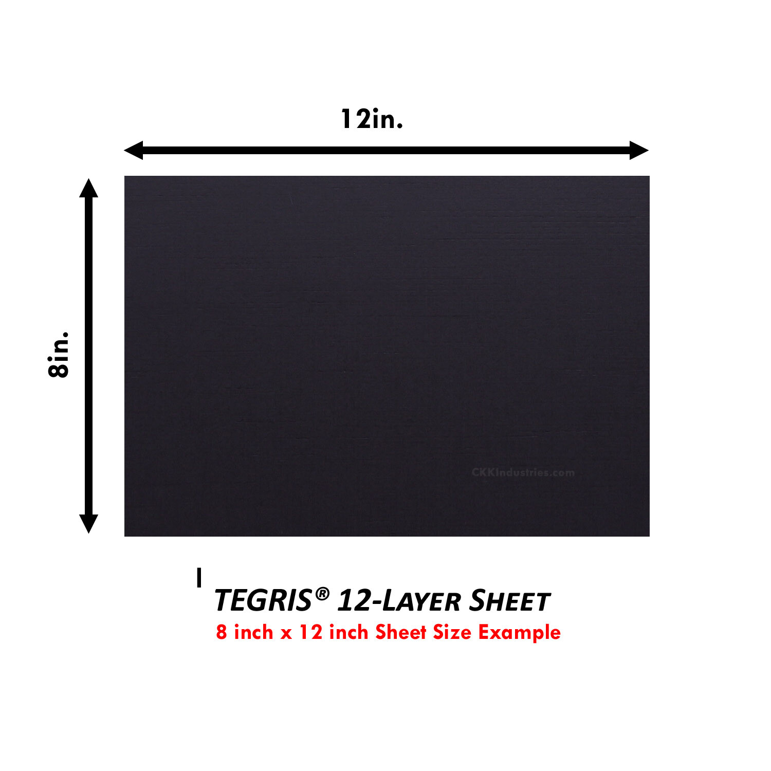 Tegris® Sheet - Multiple Colors - Thermoplastic Composite Sheet