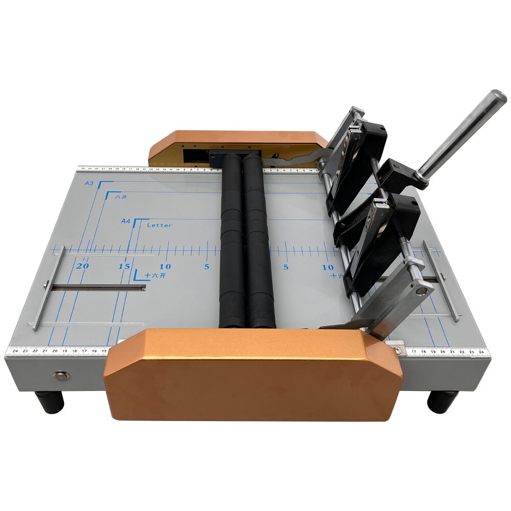 A3 Electric Booking Integrated Machine Automatic Binding/ Folding Machine 110V